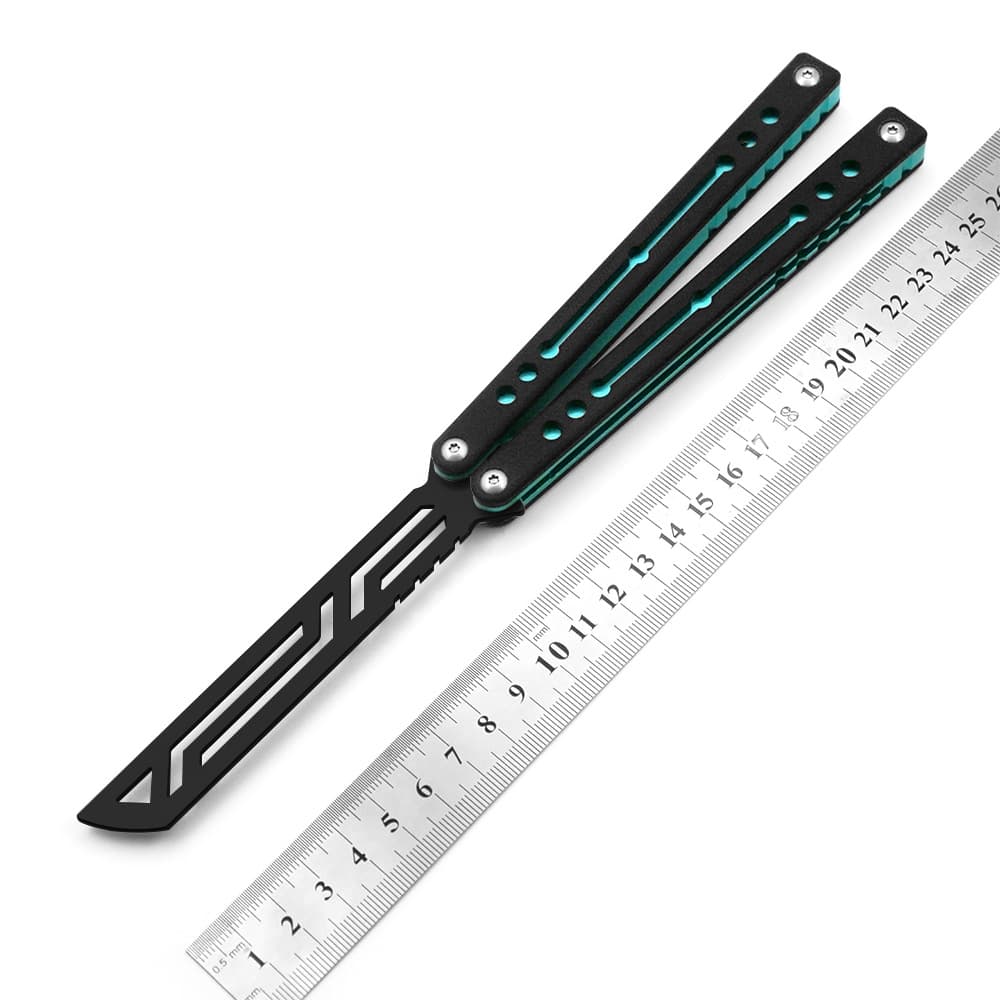 Suifeng Squid Nautilus V2 Nautilus Butterfly Knife Unedged G10 Handle Practice Training Knife