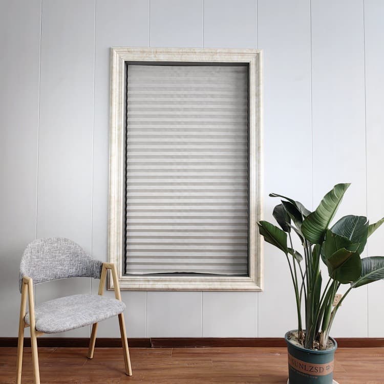 GRILA Pleated Curtains, Self-Adhesive Sunshades, Cuttable Simple Curtains, Cross-Border Export Bestseller, Single Item