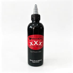Italian Panther Tattoo Ink PANTHERA BLACK TRIBAL XXX BLACK GOLD
