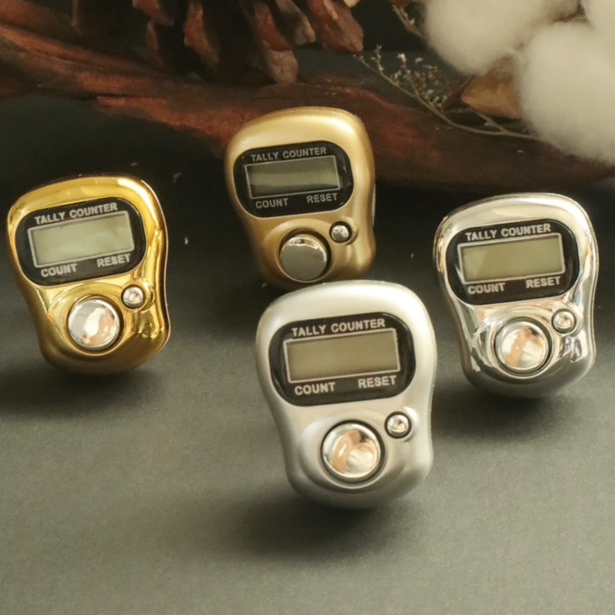 Bracelet Ring Counter UV Plated Electroplating Optional Electronic Counter Stress Relief Hand Press Counter