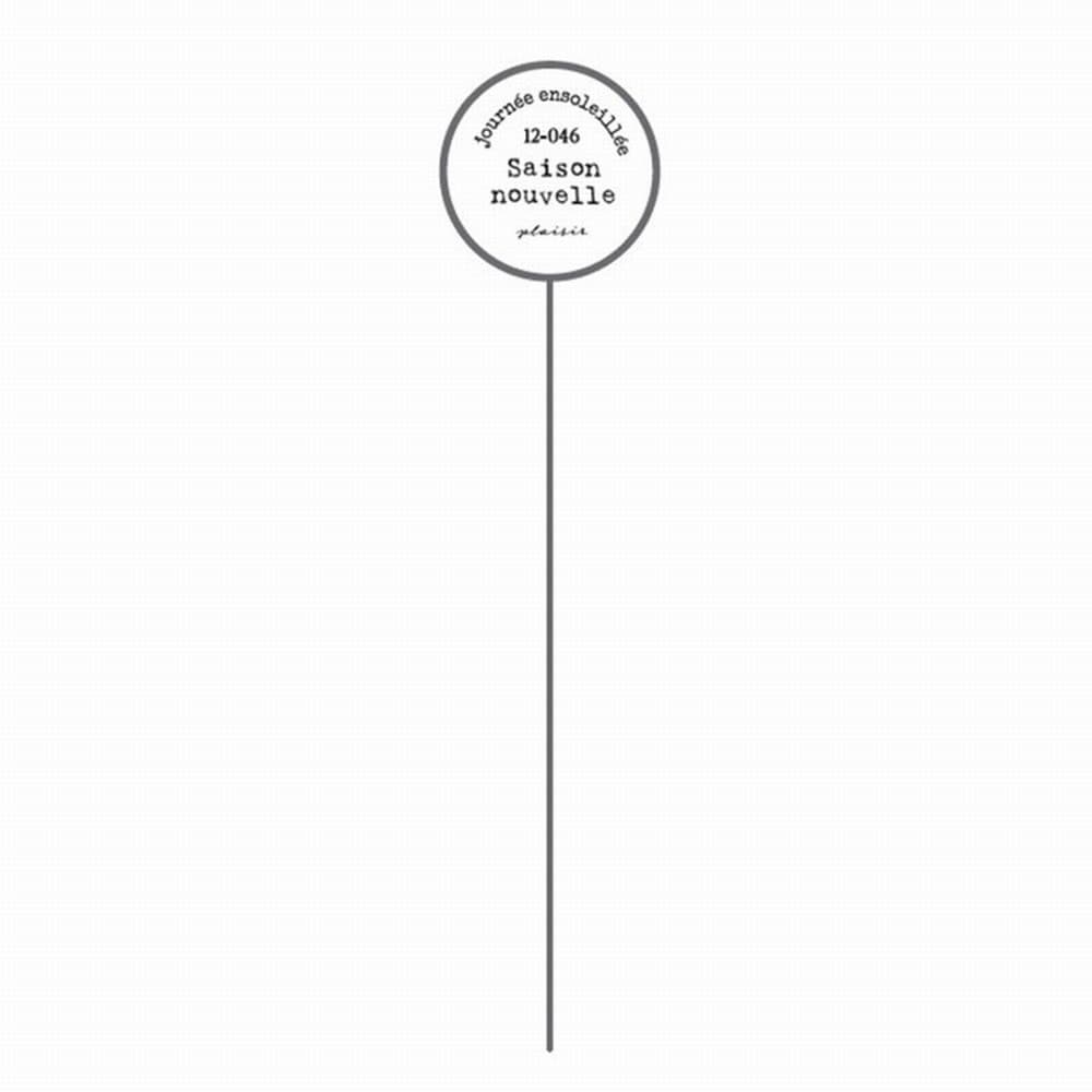 Garden Flower Pot Decorative Iron Flower Stakes Wholesale Gardening Ornaments Round Three Colors Optional Iron Art Flower Stakes Green Plants