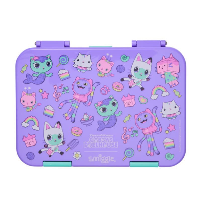 Australian Smiggle Lunch Box, Large Capacity Student Food Container, Fruit Box, Card Lunch Box, New