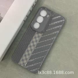 Suitable for ITEL A50/60/70/80/04/06 P55S25 A18/23/56 Two-Color Plaid Plastic Case