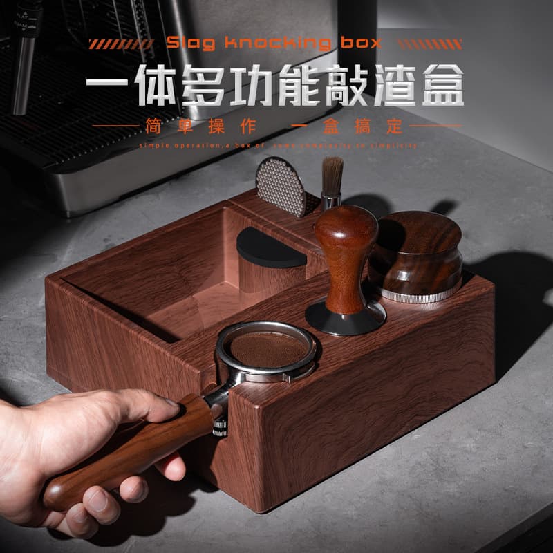 ABS Coffee Tamper Stand Multi-Functional Portafilter Holder 51/53/58mm Espresso Machine Accessory