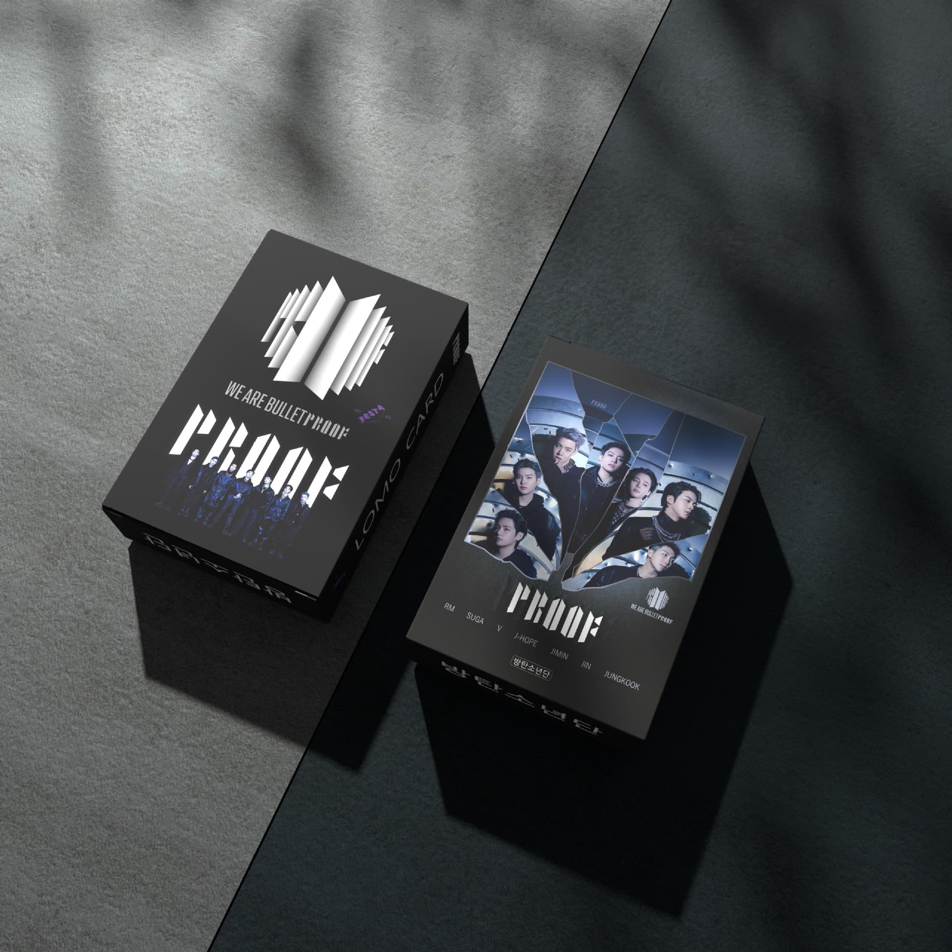 55 BTS new album "Proof" lomo cards 9th anniversary collection card 9th anniversary
