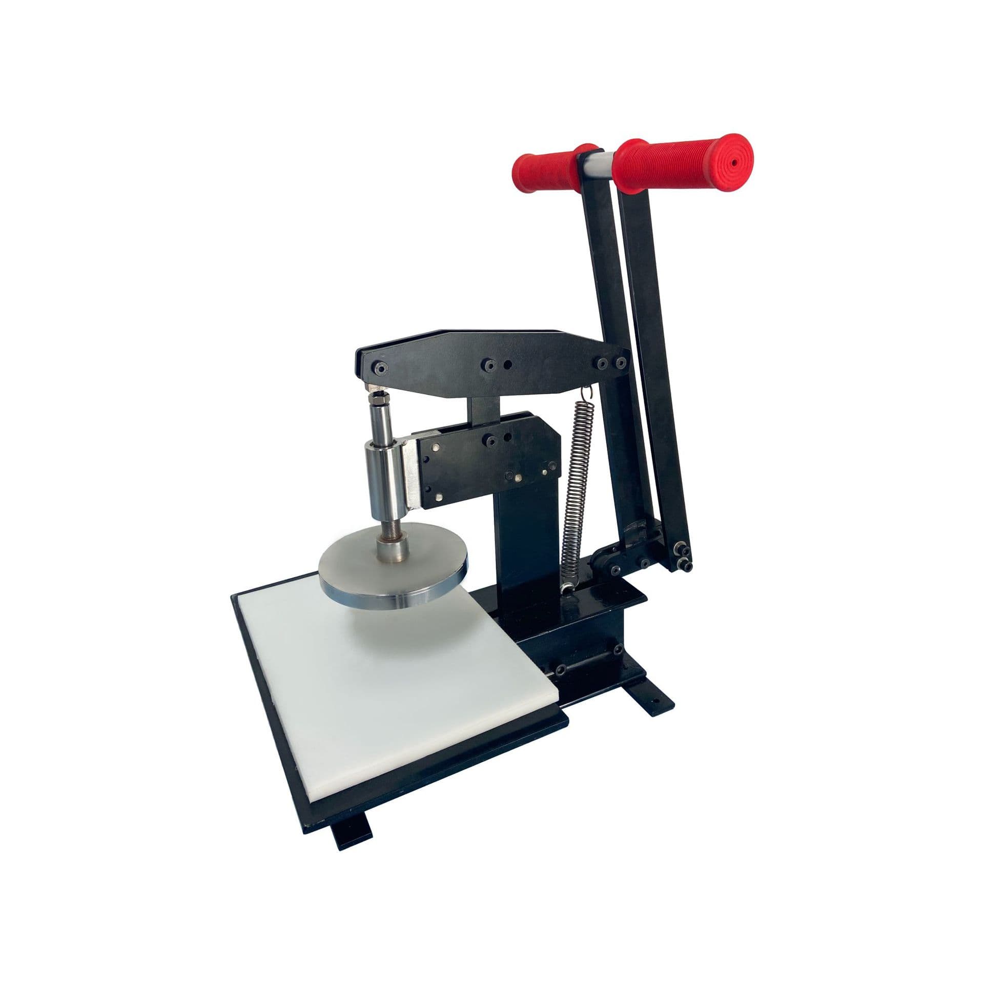 50*50mm square Badge Making Machine pneumatic button maker 6-station badge making machine