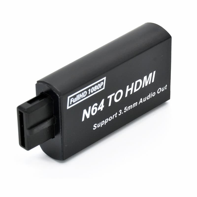 Nintendo N64 to HDTV Adapter Compatible with N64 to SNES/NGC/SFC to HDTV HD Converter
