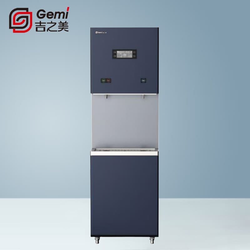 Jieme Commercial Water Purifier MY5-LREX-04 with 60L hot tank, 2 boiling water faucets, step-type boiling water dispenser