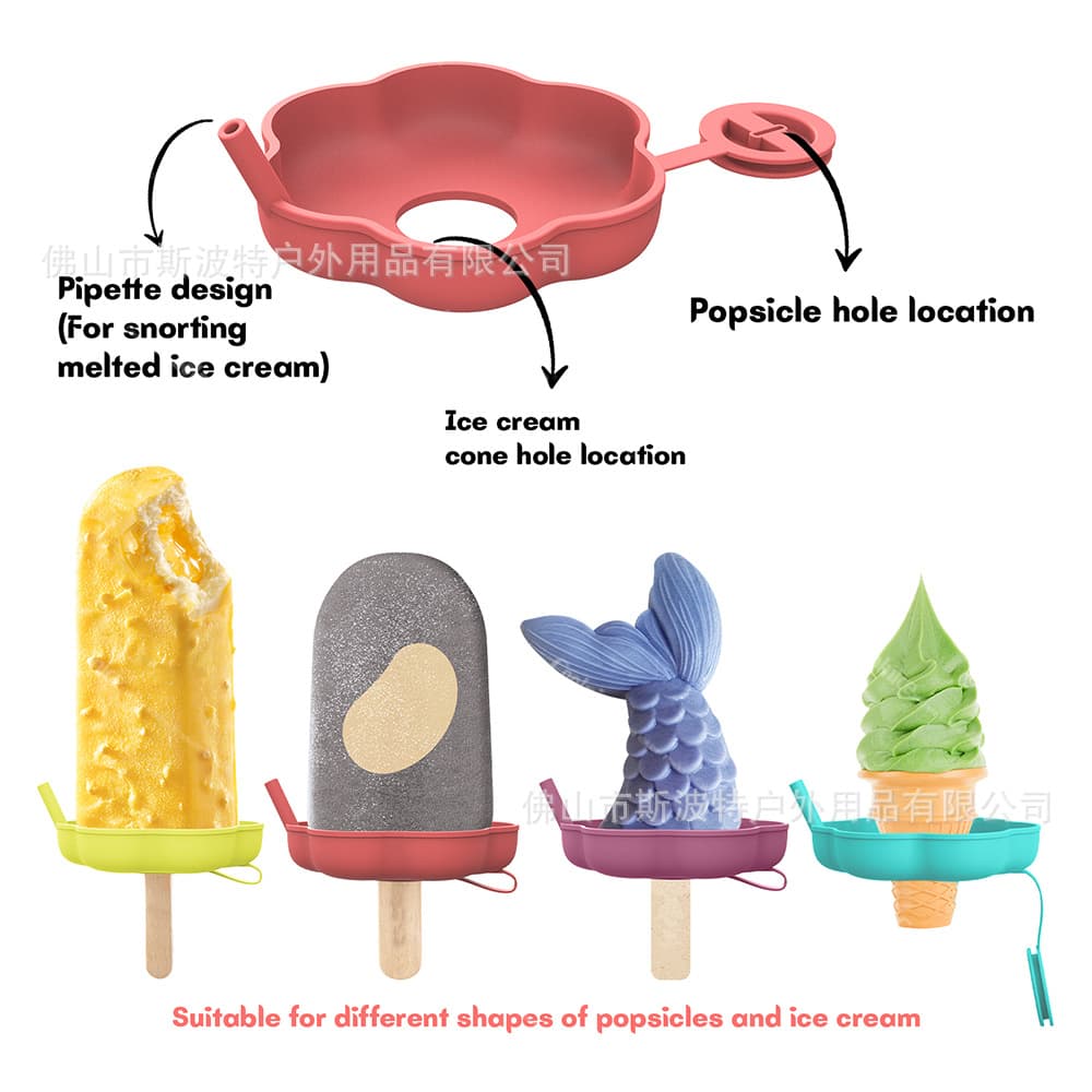 Cross-Border Ice Cream Stand Children's Popsicle Holder Ice Cream Support Freezer Popsicle Ice Cream Stand