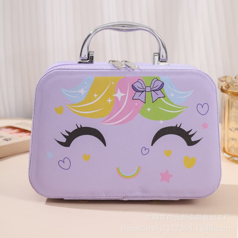 Fast Shipping Personalized Custom Factory Portable Hand Carry Makeup Case Storage Bag Toy Box Household Daily Use Storage