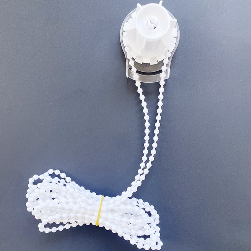 Desheng manufacturer 38 universal roller blind bead making head curtain bead accessories roller blind 38 universal accessories