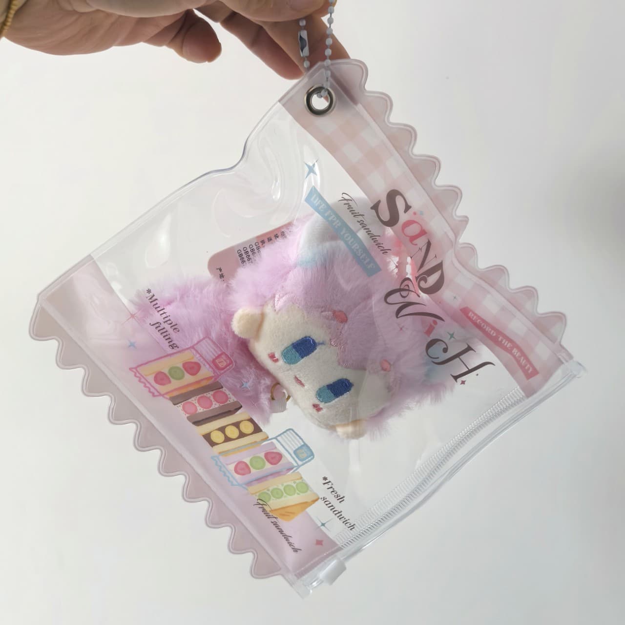 New Creative Candy Zipper Bags for Doll Storage, Wholesale from Factory for Toy Carrying