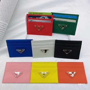 Factory Direct Wholesale Fashion Style Card Holder Card Case Coin Purse Bank Card Slot Bus Card Case Trendy Brand Card Sleeve