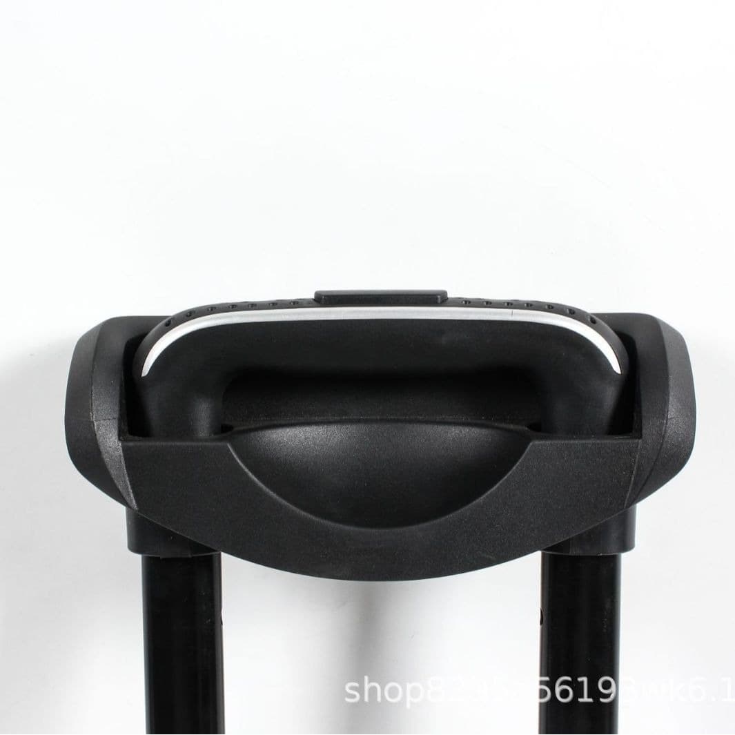 Direct factory sales of aluminum alloy luggage handles, multi-section telescopic travel case handles, wholesale universal wheel accessories.