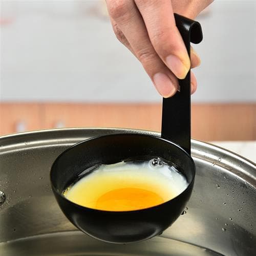 Hanging ear type poached egg hanging pot egg cooker, steamed soft-boiled egg tool, water poached egg magic tool mold