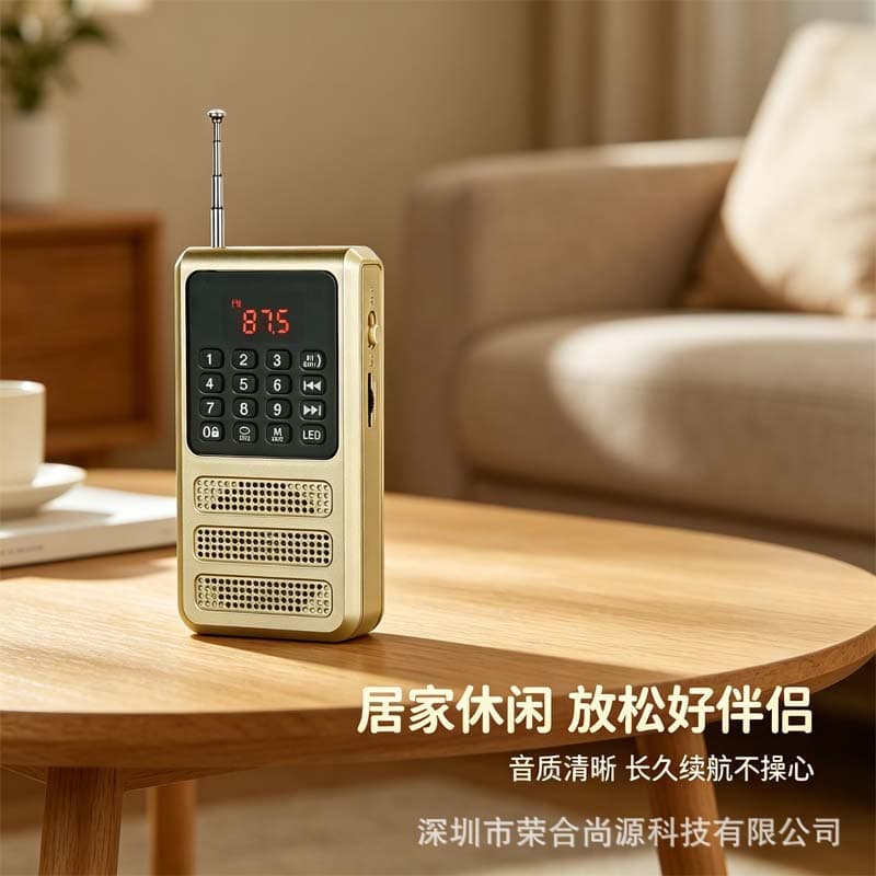 Y001 Bluetooth Card Radio Portable Mini Multi-Function Player with Recording Auto Search Factory Direct