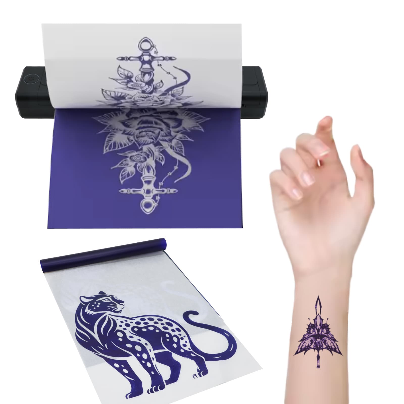 Tattoo Stencil Transfer Machine Printer, Compatible with Transfer Paper, Cross-border Wholesale Supplies & Consumables, Tattoo Transfer Paper
