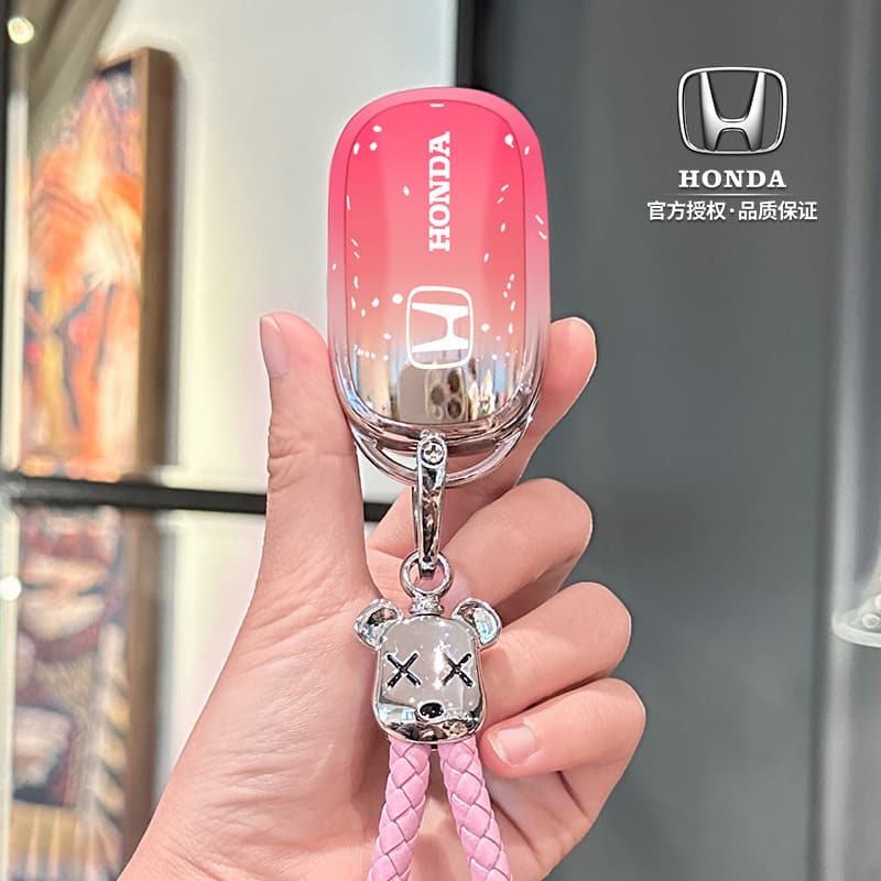 For Honda CRV Key Case New Accord Civic Haoying XRV Integra Fit Inspire URV Women's Car