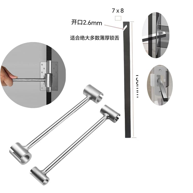 Door hinge gap adjuster, flag hinge gap adjuster, door hinge gap adjuster wrench tool