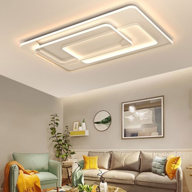 Living room lamp 2021 new style simple modern atmospheric led ceiling lamp Nordic lamp creative remote control living room lighting