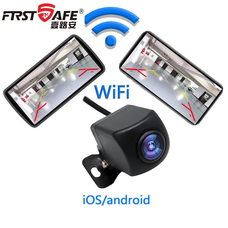 HD Car WiFi Camera Wireless Vehicle Camera Phone APP Connection with Recording Function