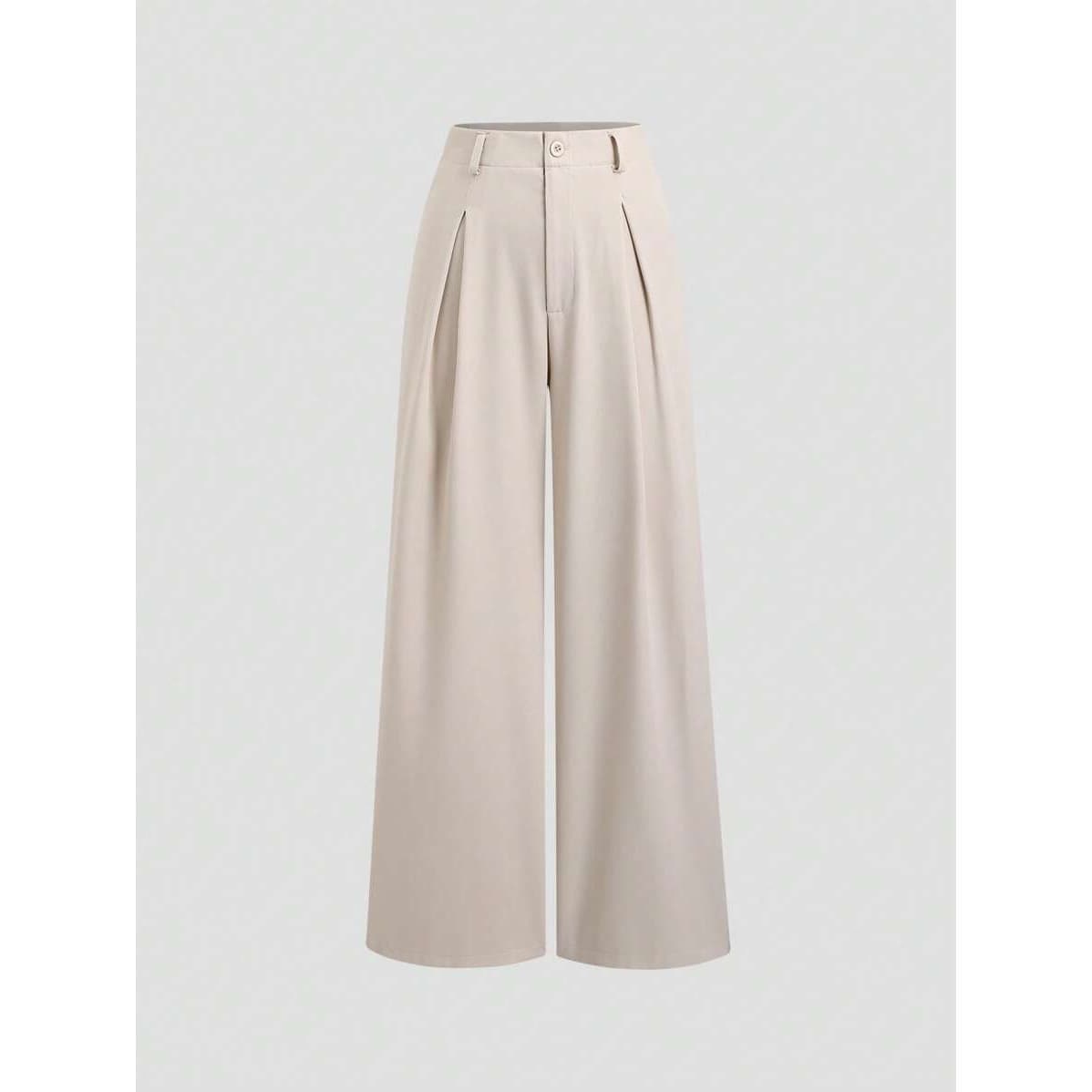 D 16036 Commuter Loose Formal Suit Pants