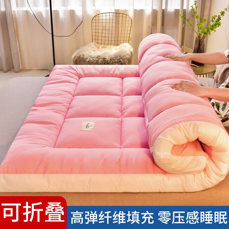 Hotel Mattress Soft Pad, Home Soft Bed Quilted Underlay, Double/Single Tatami Student Dorm Pad Wholesale