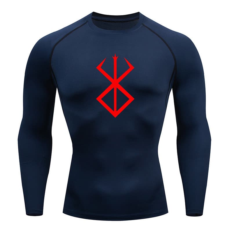 Cross-Border Wholesale Cross Crucifix Sanskrit Horseshoe Print Long Sleeve T-Shirt New Style