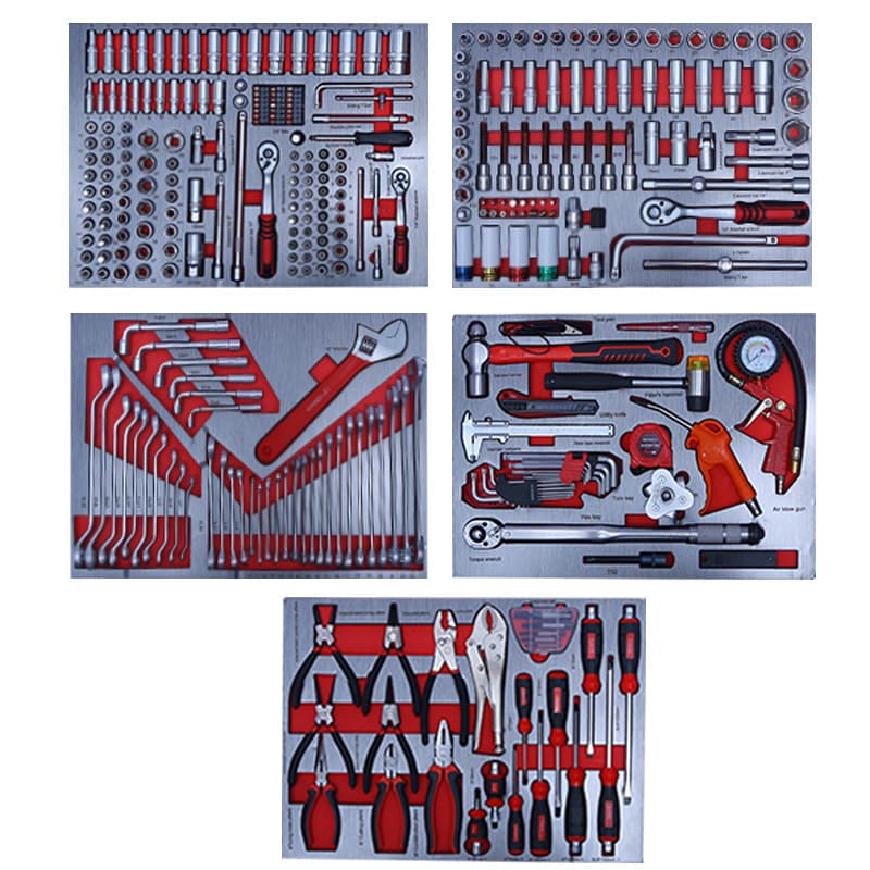 352-Piece Comprehensive Tool Set, 7 Professional Automotive and Mechanical Repair Tool Kit, Workshop Tool Set