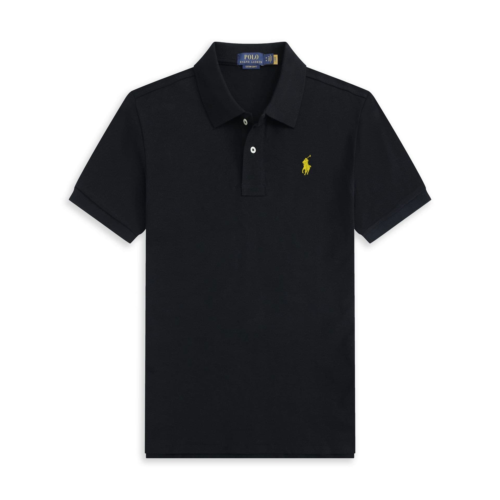 Cross-border Men's Short Sleeve European Size RL Embroidered T-Shirt Men's Polo Shirt Turn-down Collar Small Pony Logo Top Polo Shirt