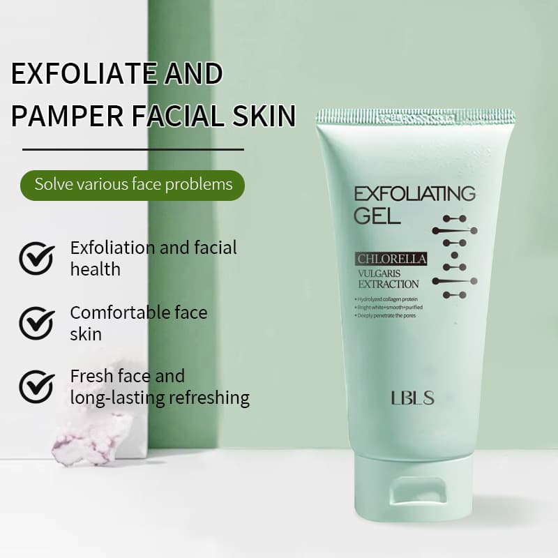Cross-Border LBLS Cleansing Oil Control Deep Cleansing Exfoliating Gel for Face and Body Cream Wholesale