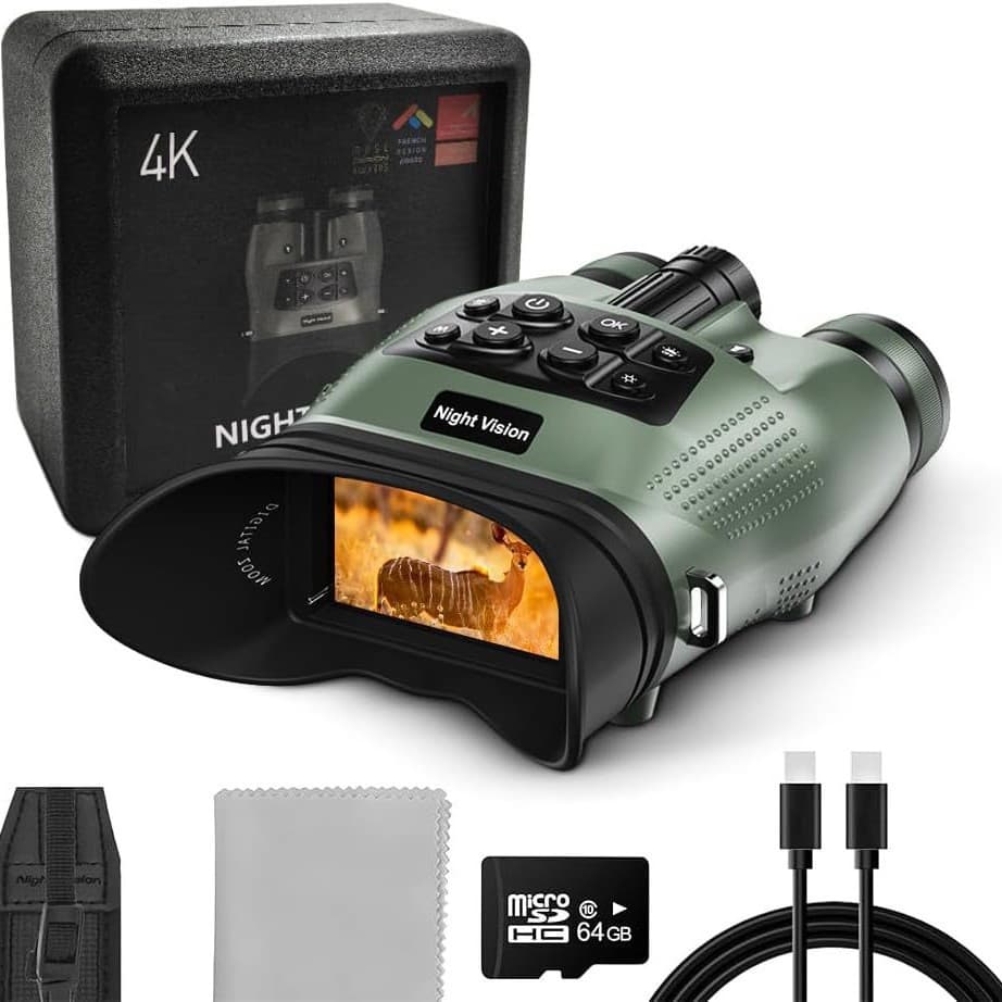 Russia New Telescope Full-Color 4K Binocular Infrared AI Night Vision Device Night Vision Equipment