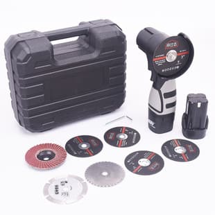 Lithium Battery Angle Grinder 16.8 Mini Small Household Rechargeable Cutting Machine Grinder Electric Hand Grinder Polisher