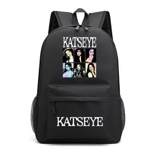 KPOP Korean Girl Group Katseye Printed Backpack, Outdoor Casual School Bag