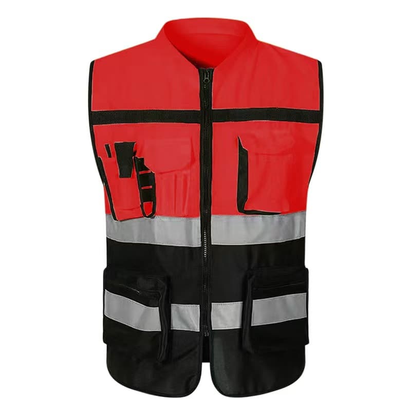 Motorcycle Riding Vest Reflective Jacket for Men Racing Suit Motorcycle Gear Night Riding
