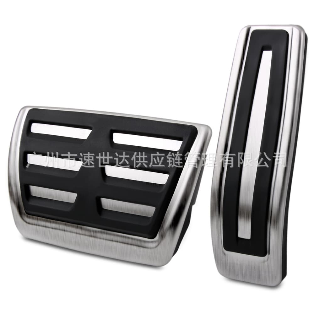 Anti-Slip Pedal Covers for Porsche Cayenne, Touareg, Audi Q7 Gas and Brake Pedal Upgrade