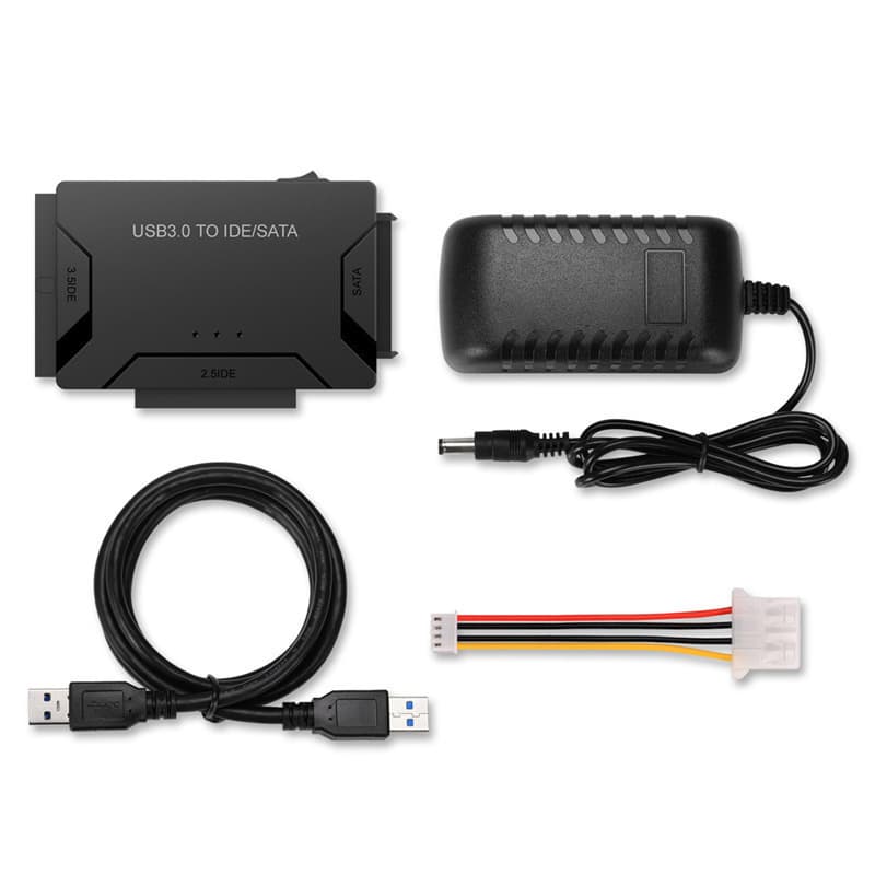 USB hard drive adapter three-use USB3.0 to IDE/SATA easy drive cable all-in-one 2.5/3.5-inch hard drive