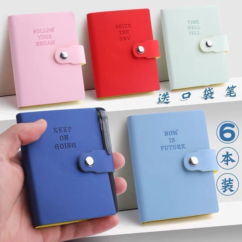 Yingyu Phone Number Record Book, Thin Notebook, Portable, Small Notebook, Cute Mini Pocket
