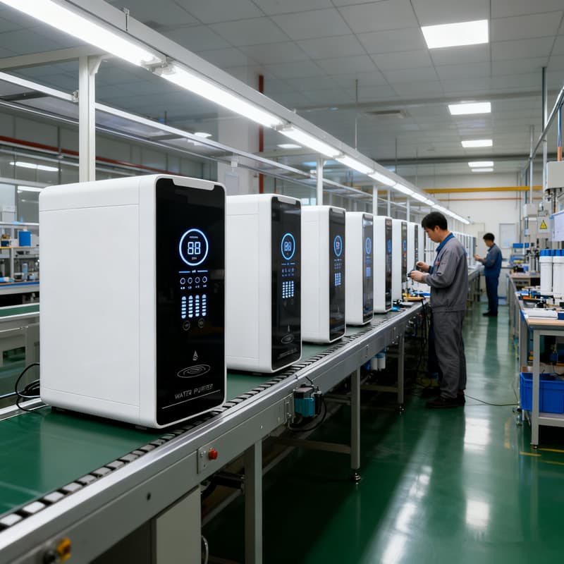 Factory Customized RO Reverse Osmosis Under-Sink Water Purifier for Home Use, High Flow, Tankless, Removes Scale