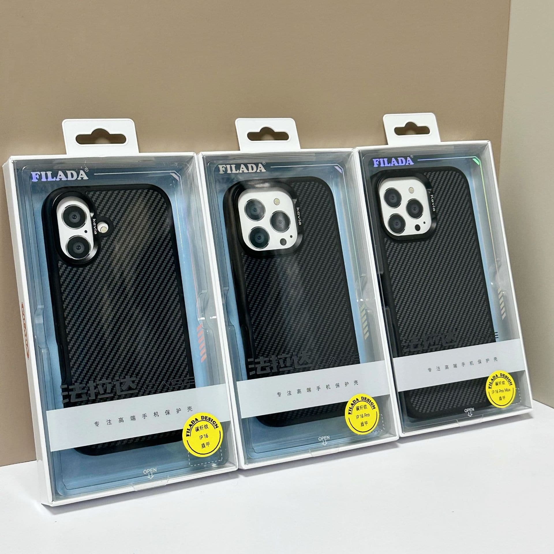 Kevlar 600D Carbon Fiber Metal Phone Case for iPhone14 Pro Max Shockproof Durable Anti-Fall Protection Cover Luxury Style