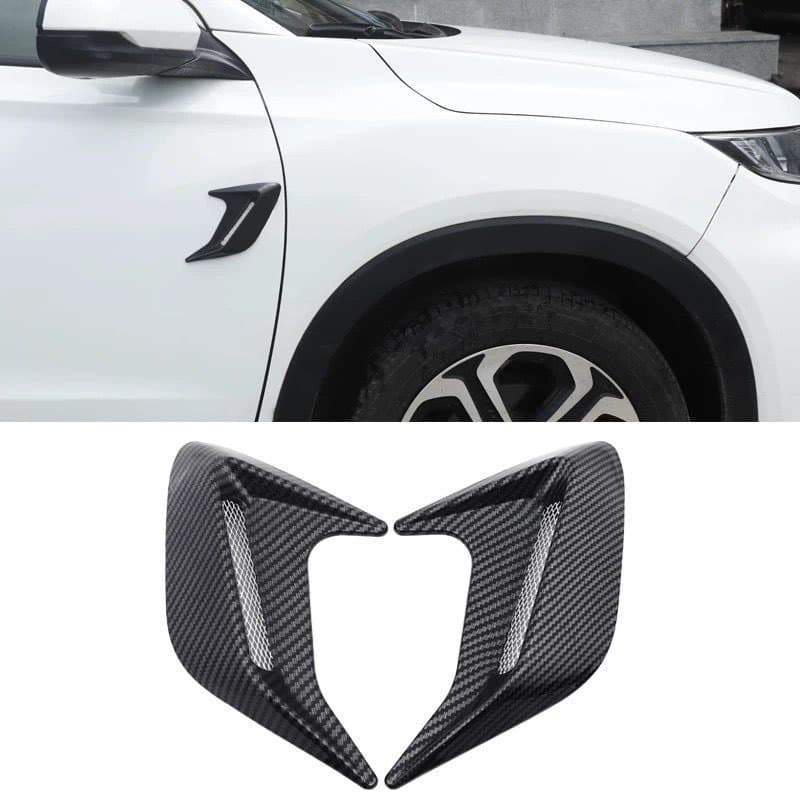 Car Shark Gill Simulated Air Vent Side Vent Hood Decoration Fake Air Intake Sticker Modification Accessories