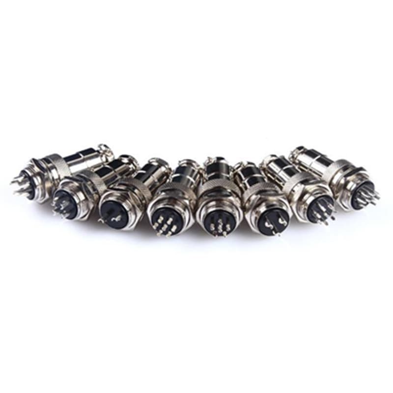 GX-12 GX-16 aviation plug + socket set, cable connector, interface 12mm/16mm