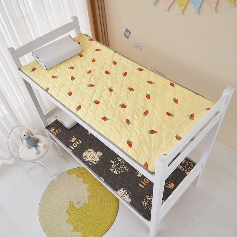 Mattress Topper for Dormitory Student Single Bed Anti-Slip Pad Futon Tatami 0.9x1.2
