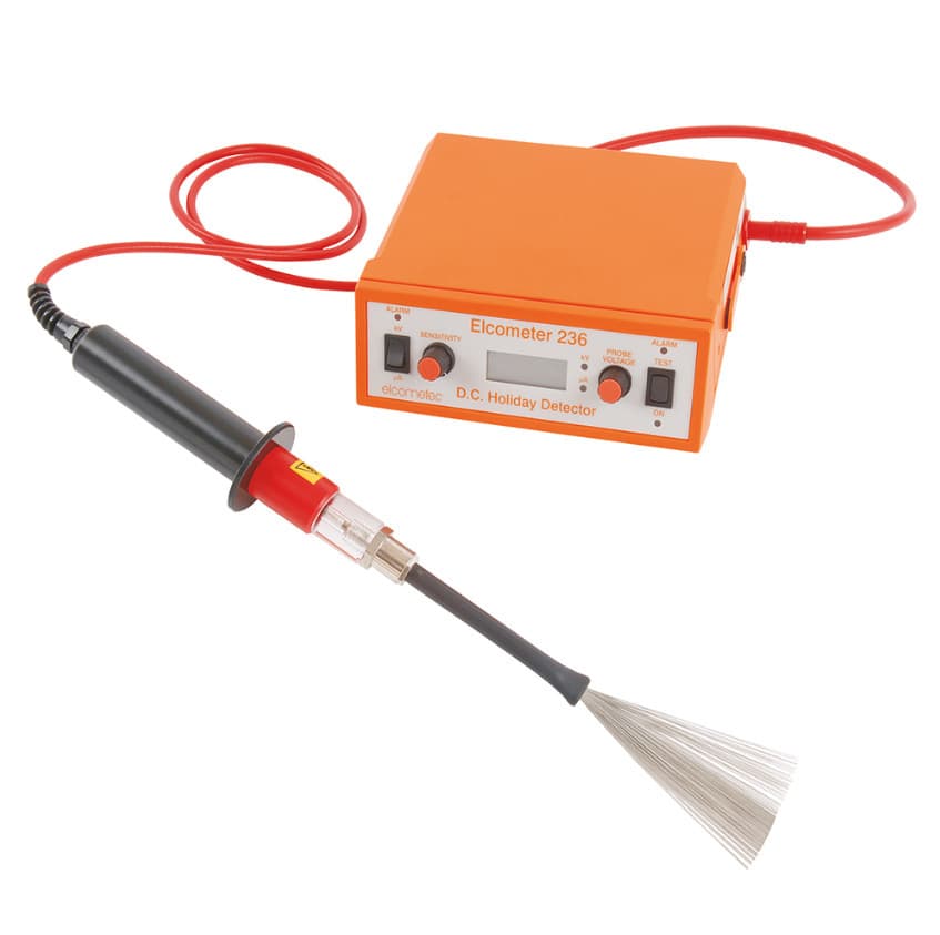 Elcometer 236DC Electric Spark Leak Detector, UK Elcometer D236-15KV and D236-30KV models.