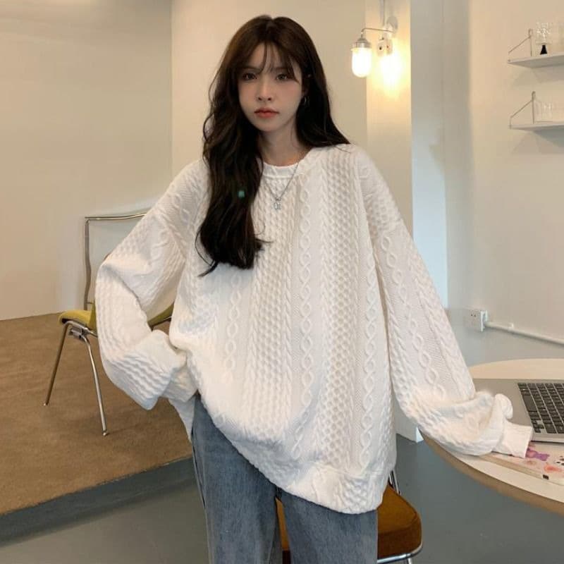 Spring Season Women Loose Wide Shoulder Hatless Coat Top Design Fashionable Korean Style Polyester Fabric