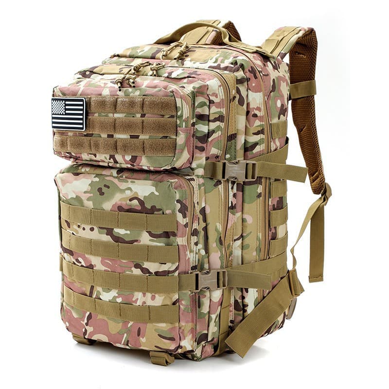 Multifunctional Tactical Backpack Large Capacity 45L Tactical Backpack 45L Tactical Bag Oxford Cloth Tactical Backpack