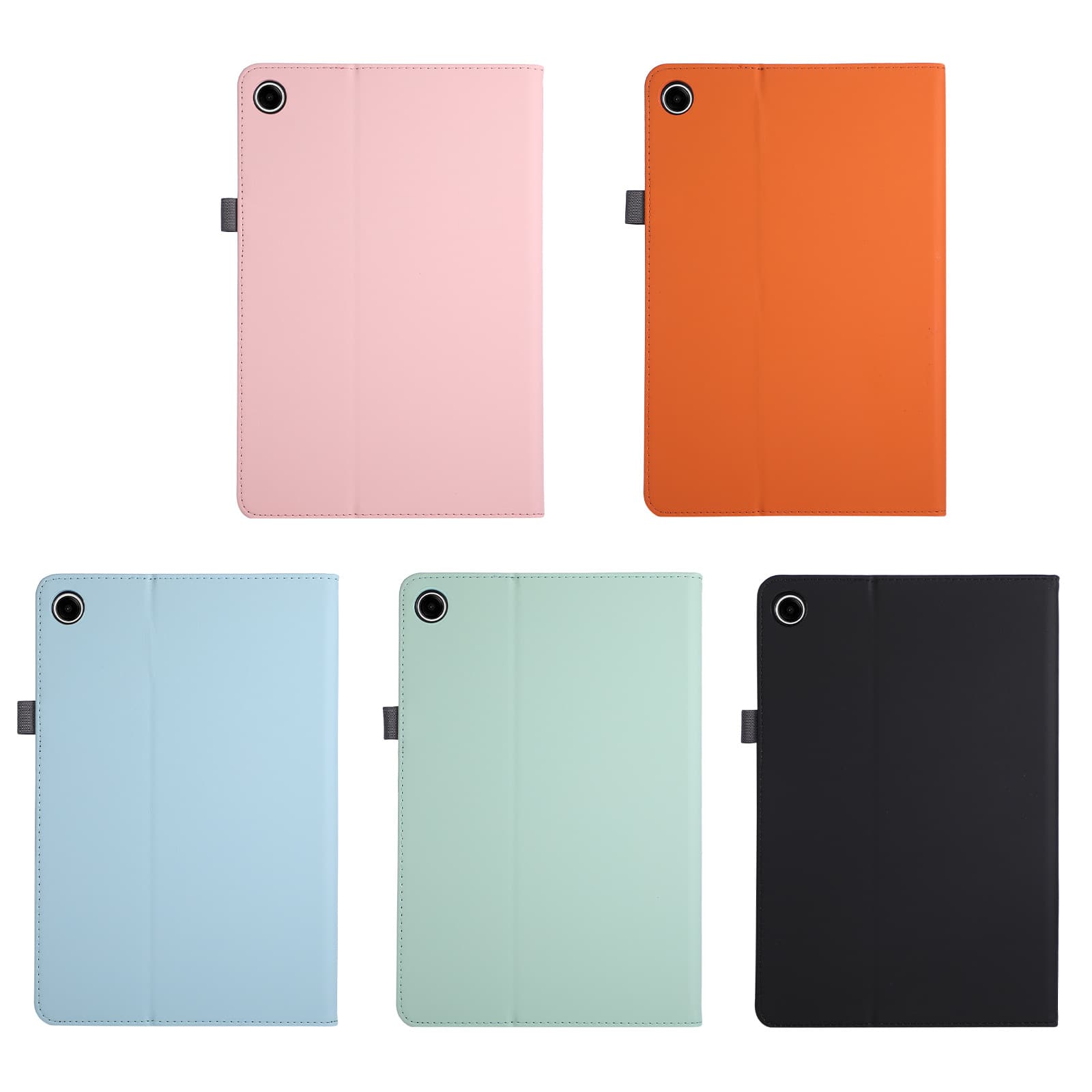 For Samsung Tab A9+ / A9 Plus 11-inch Macaron Hand Rest Smart Sleep Cover