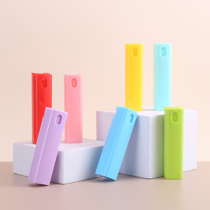 10ml square tube spray bottle, fresh oral fine mist spray bottle, perfume toilet water mosquito repellent liquid spray bottle