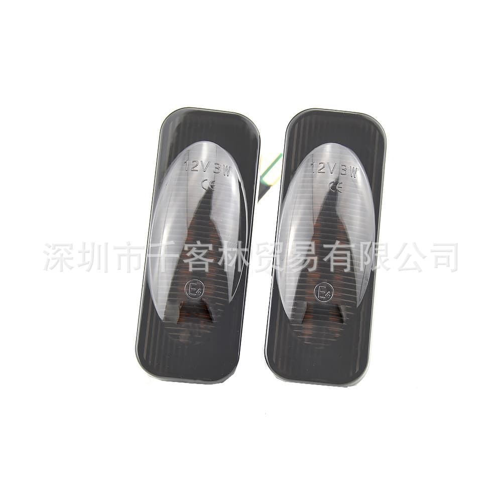 Smoked Sequential Side Marker Light for Opel Omega B Stufenheck Caravan