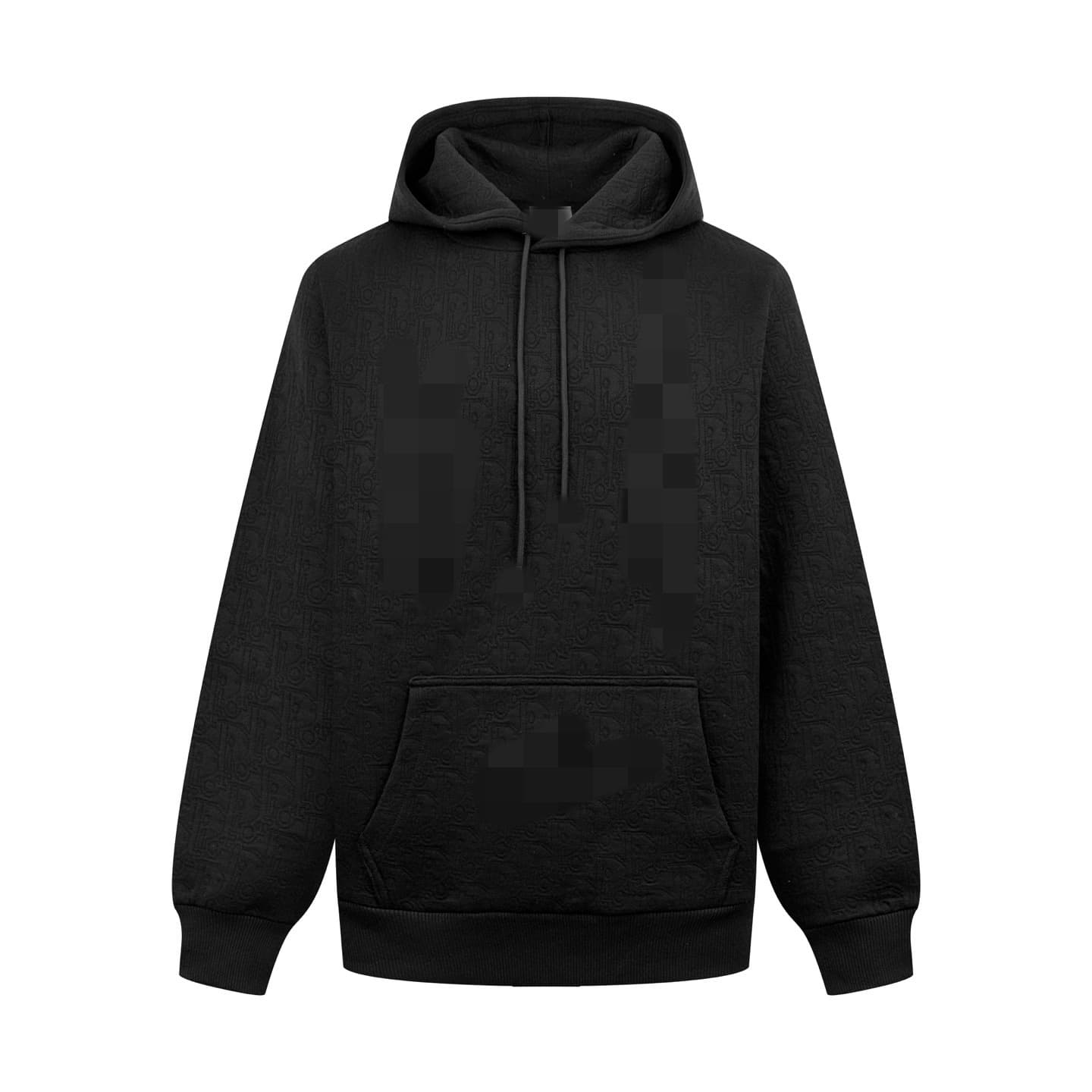 2026 New Cross-Border High-End Correct Version CD Full-Body Jacquard Letter Logo Unisex Couple Hoodie